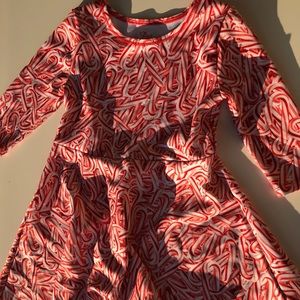 Quarter length sleeve dresses